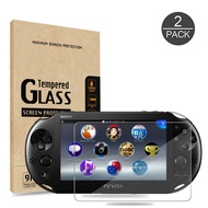 PS Vita 2000 Tempered Glass for Front Screen and HD Clear PET Film Screen Protectors Compatible Sony PlayStation VITA Back Covers
