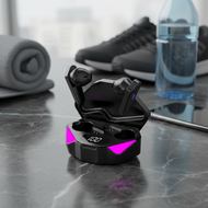 X15 LED Display Wireless Earbuds TWS Bluetooth Gaming Headphones Noise Cancelling Earphones  X15 Pap