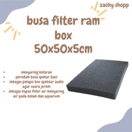 Aquarium Filter Foam - Bio Filter Foam - Dirt Filter Foam 50x50x5cm