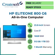 Refurbished HP EliteOne 800 G6 24 All-in-One PC/ Core i7-10700 CPU @2.90Ghz 16GB RAM 512GB 1TB SSD[F