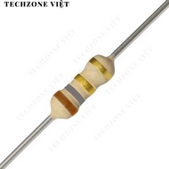 [300 Pieces]- Resistor 390 Ohm 1/4W 1% 5 Color Rings TechZone Vietnamese