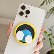 3D Doraemon Magsafe Giá để điện thoại Pop Lên Grip Snap Chân Đế Có Thể Gập Lại chân đế tròn Sáng Tạo