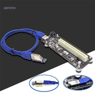 【3C】 PCI-E to DUAL PCI Adapter Card Support WINXP WIN7 WIN8 WIN10 WIN11 Plastic