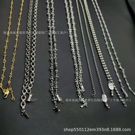 Single Chain Thick Letter Chain Cross Chain Fine Pearl Chain Round Bead Chain Knot Bamboo Chain Anch