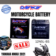 DAYWAY MOTORCYCLE BATTERY FOR  YAMAHA NMAX 2021 | 12N5L-BS BATTERY SIZE | 5L
