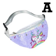 Unicorn sequin waist bag / unicorn sequin children's waist bag / unicorn sequin children's bumbag