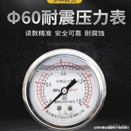 Pressure Gauge Shock Resistant/Pressure Gauge 406// 2.5 Water Pressure Gauge Shockproof YTN60/25 Pre