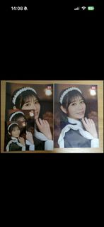 河北彩花 生寫真 （L版 ，2L版，A4版2張）