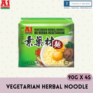 A1 Vegetarian Herbal Noodle (90g X 4's)