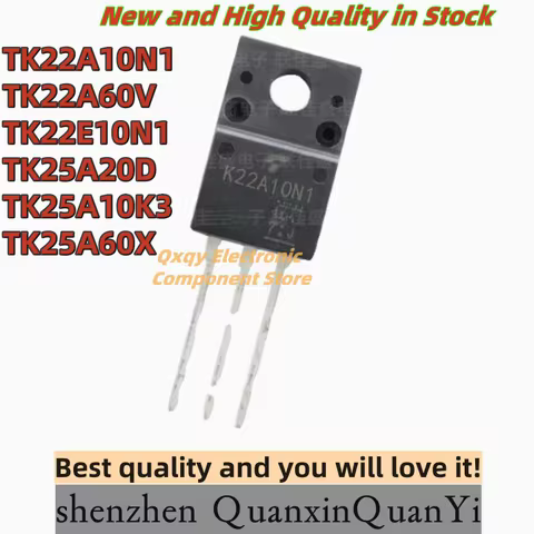 10pcs new TK22A10N1 K22A10N1 TK22A60V K22A60V TK22E10N1 K22E10N1 TK25A20D K25A20D TK25A10K3 K25A10K3