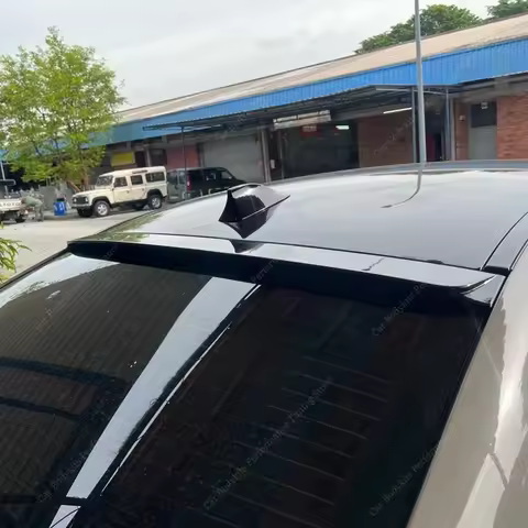 For BMW F10 Rear Roof Spoiler Wing 518d 520d 530i 530d 535i M550i M550d M5 Spoiler Caps Tail Wing 20