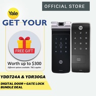 Yale YDR30GA + YDD724A Digital Lock Bundle (COMES WITH FREE GIFTS)