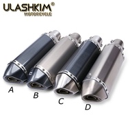 Universal GY6 Motorcycle EXHAUST Scooter Modified Muffler escape Slip On CBR 125 250 CB400 CB600 Z750
