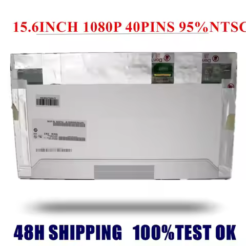 95%NTSC B156HW01 V.4 V.7 FIT B156HW01 LTN156HT01 LP156WF1 TL B1 B2 C1 A1 LCD Screen 15.6" 1920*1080 