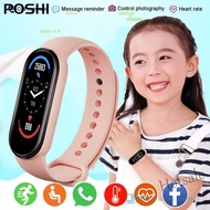 【hot sale】 ✣✜✁ C11 POSHI M6 Children Smart Watch Kids Sports Smartwatch For Girl Boy Heart Rate Smart Clock Fitness Tracker Smart-watch For 10-18 year