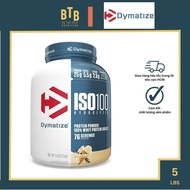 Dymatize ISO100 Hydrolized Protein Powder - 5lbs supports muscle gain