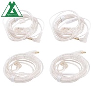 FORBETTER KZ Earphones Cables, Silver Plated Upgrade Cable KZ Headphones Wire, Consumer Electronics 