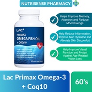 LAC PRIMAX OMEGA FISH OIL+COQ10 60'S
