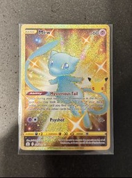 Pokémon 卡 美版 25週年 Mew 金夢咭 raw卡