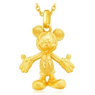 CHOW TAI FOOK Disney Classics 999 Pure Gold Pendant - Mickey Mouse R12347