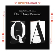 CIGNATURE - [DEAR DIARY MOMENT] 2nd EP ALBUM