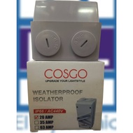 COSGO WEATHERPROOF ISOLATOR 3P 20A / 35A / 63A