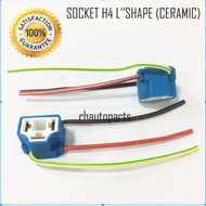 Ceramic H4 Head Lamp Socket/Plastic socket headlamp h4