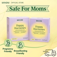 Moom Health Happy Hormones Multivitamin - Hormone Balance & Fertility Support for Women with PCOS, E