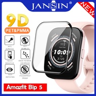 JANSIN amazfit bip 5 ฟิล์ม สำหรับ Xiaomi Huami Amazfit Bip 5 สมาร์ทวอทช์ ฟิล์มกันรอย