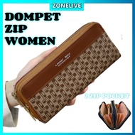 DOMPET PANJANG WOMEN GIRLS PEREMPUAN 2 ZIP WALLET DOMPET PANJANG 2 ZIPER FASHION