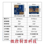 【微控】含稅附發票、24GHz毫米波雷達模組 人體微動傳感器、UART 串口通訊通訊
