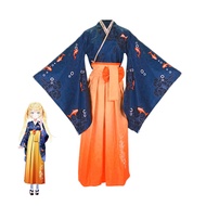 Anime Hololive EN Watson Amelia Cosplay Outfits VTuber Ame Costumes for Women Adult Printed Blue Man