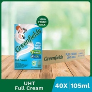 SUSU UHT GREENFIELDS FULL CREAM MILK 105 ml 1 Karton isi 40 pc