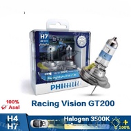 Racing Vision GT200 H4 H7 12V 3500K  and 200% Brighter Light Car Halogen Headlight Auto Lamps