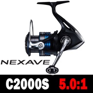 Shimano | SHIMANO NEXAVE Fishing Reel 5.0:1/5.2:1/5.8:1/6.2:1 3+1BB 1000-C5000HG Spinning Fishing Re