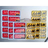 Sticker Sahabat & Aam