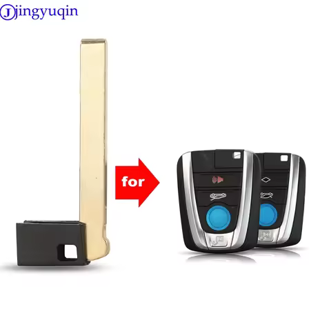 jingyuqin Replacement Remote Car Key Shell Blade Blank Key For BMW I3 I8 Smart Key