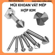 Alloy bevel drill bit 90 - Screw head bevel drill bit, erases metal, wood, plastic, flared drill bit