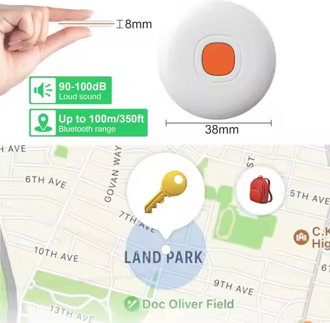 Air Tag Smart Waterproof Mini Smart Tracker Bluetooth Smart Tag Finder Bag Car Lost Tracker For Appl