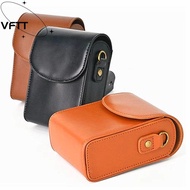 VFTT Storage Bag, Adjustable Strap Shockproof Camera , Portable Leather Waterproof Protective Cover 