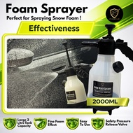 【CP CAR Detailer】NEW Foam Sprayer Design 2000ml Snow Car Wash Sprayer Bottle Car Detailing Kit