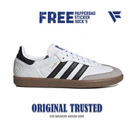 Adidas samba vegan white black original