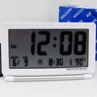 Rhythm Foldable Thermometer Beep Digital Alarm Clock LCT098NR03