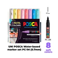 [WE-ARTS] UNI POSCA Water-based Paint Marker Set ( PC-1M 8C 8SC & 16C / PC-3M 8C 8SC & 16C / PC-5M 8