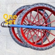 JINTONGCAIZI | Imported Construction Cart Solid Tire 18-300