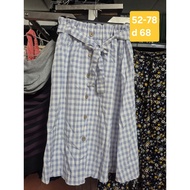 Checkered skirt 52-78 cm MS481