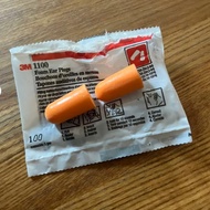 3M 1100 Foam Earplugs Noise Reduction