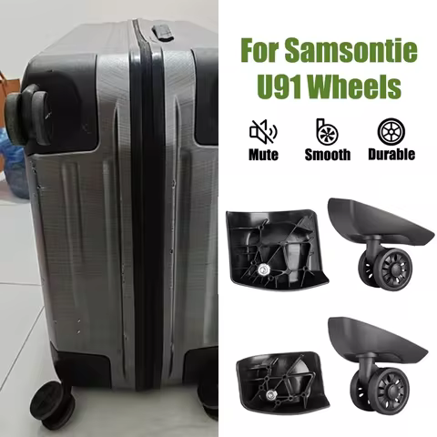 For Samsontie U91 Series Luggage Silent Wheel Replacement Kit - Universal Noise-Free 360° Swivel Whe