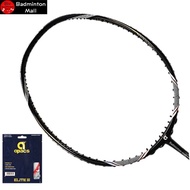 Apacs Commander 50 Black【Install with String】Ap Elite III Original Badminton Racket (1pcs)