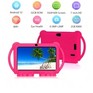 1 Piece Kids Tablet, 7 Inch Tablet For Kids, Android 12/2GB RAM 32GB ROM/2.4G WiFi(802.11 B/G/N)/102